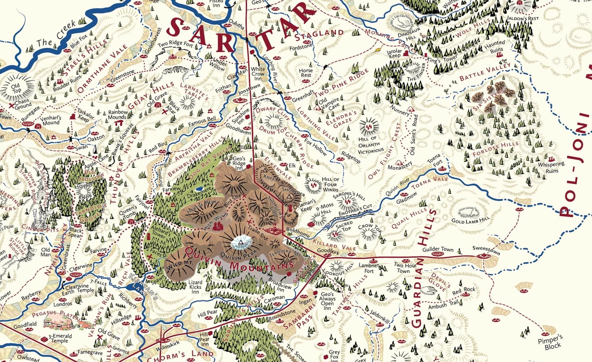 Minara Alynx Another map of Sartar
