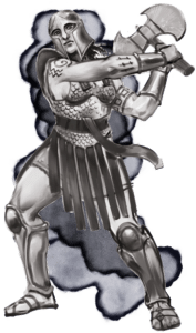 Aranda of Nochet is an Axe Maiden of the Hulta clan in Esrolia