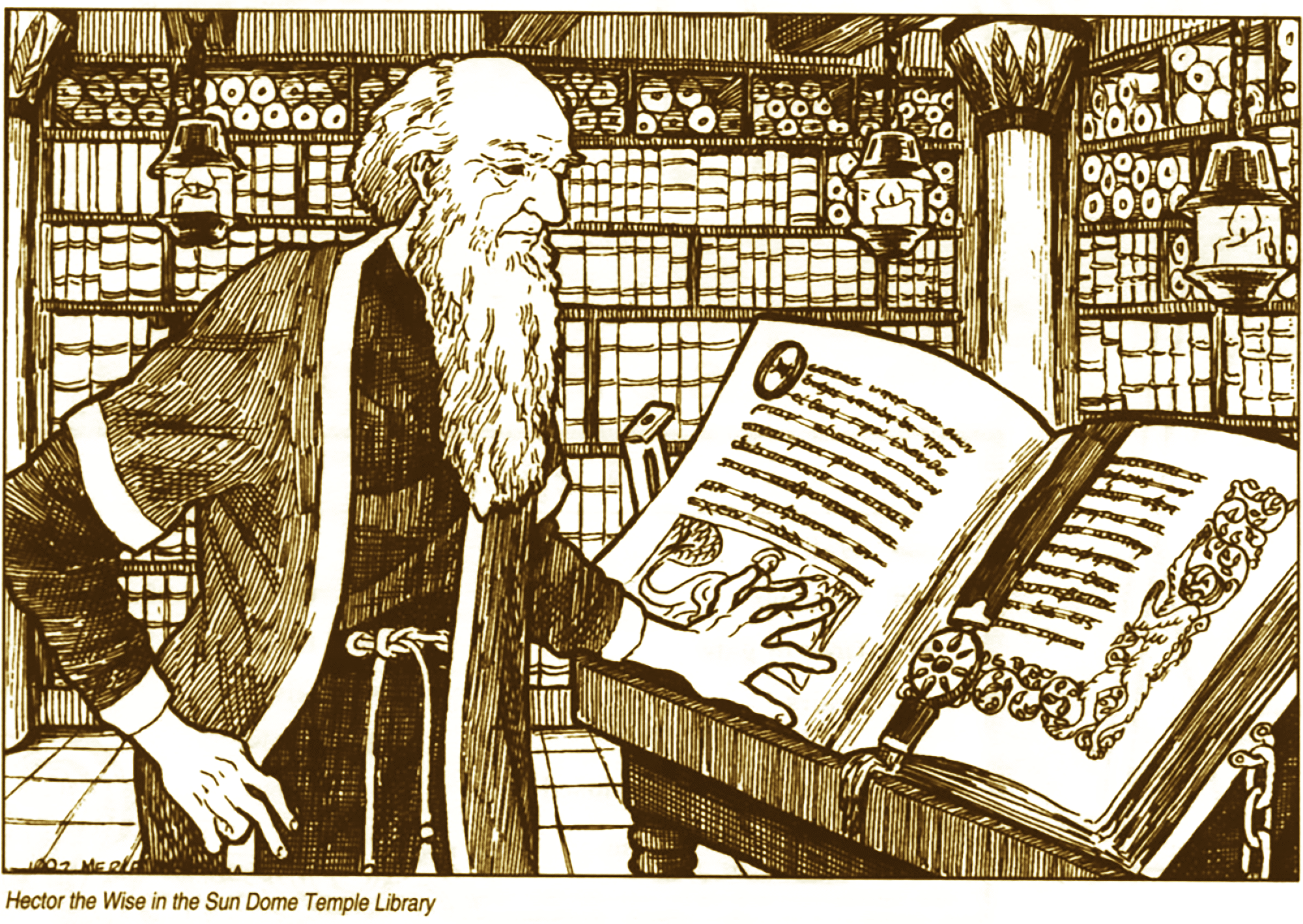 History of Sun County: The Time of Two Counts Hector the Wise in the Mo Baustara Sun Dome Temple