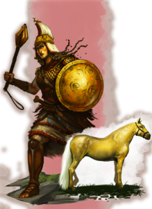 Ionara granddaughter of Thiralda is a Priestess of the Pure Horse People in the Grazelands