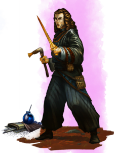 Narres Runepainter , 21 &aring;r, Tatuerare fr&aring;n Necropolis i Esrolia in Holy Country