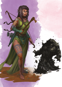Yanioth, Vareena’s Daughter & earth elemental