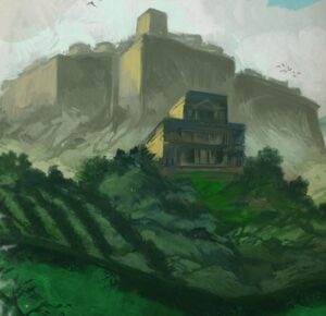 Clearwine Earth Temple lies below Clearwine Fort