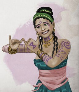 Aileena prästinna av Uleria från Apple Lane