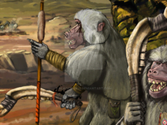 S03 E01/02 – Buklandning och lösa fjädrar Baboon Hunting party