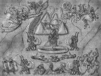 1602 ST - 1612 ST The Fall of the Kingdom of Sartar Bas relief from Sartar’s Palace depicting the Fall of Boldhome in 1602 ST