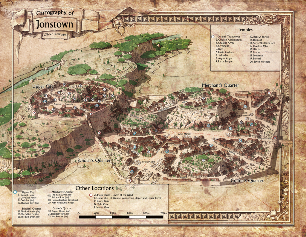 Jonstown Map