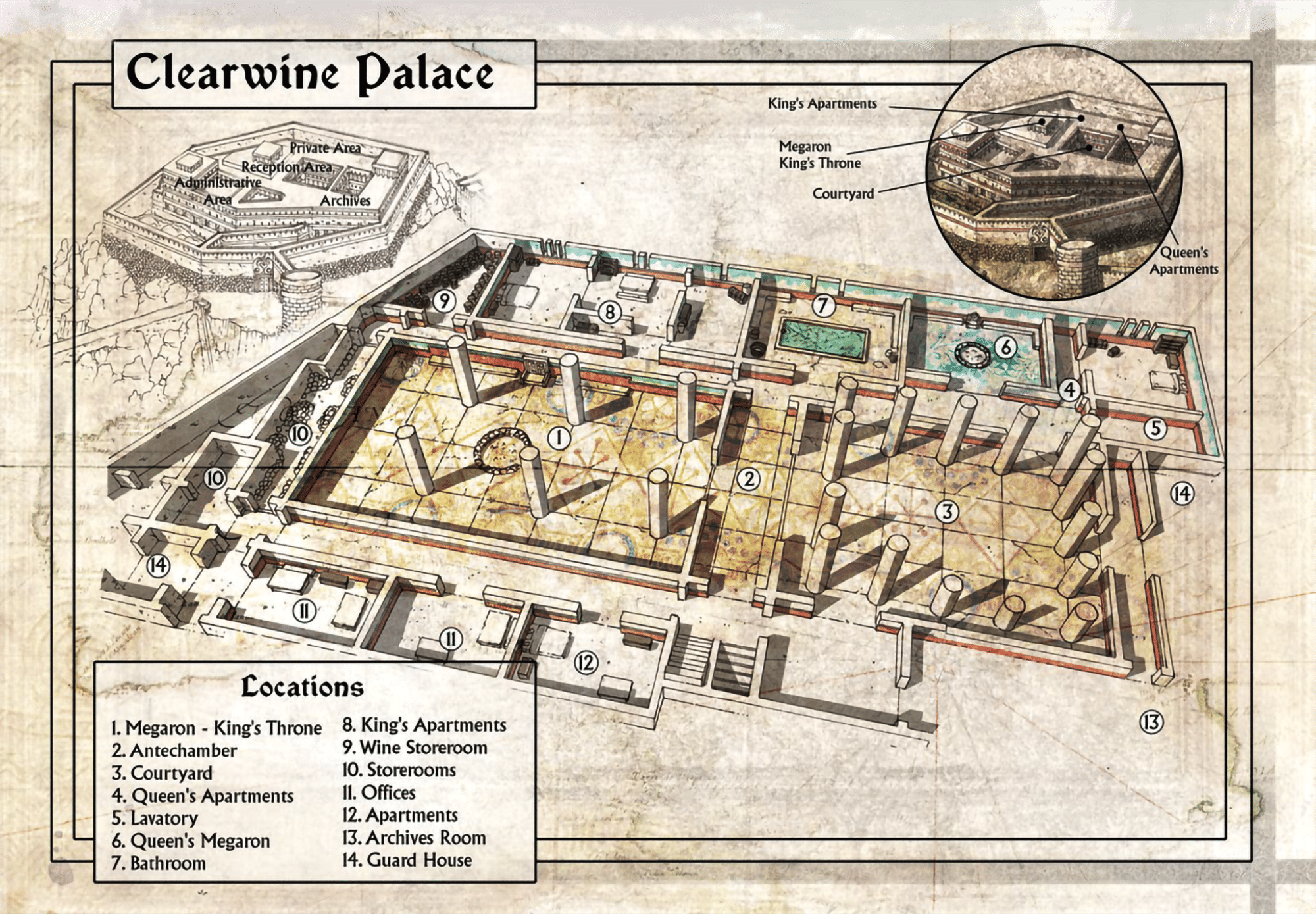 Hastur the Lawspeaker Clearwine Palace