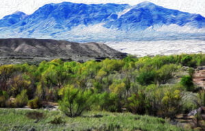 Horn Gate is an oasis near the Yiskoz Mountain