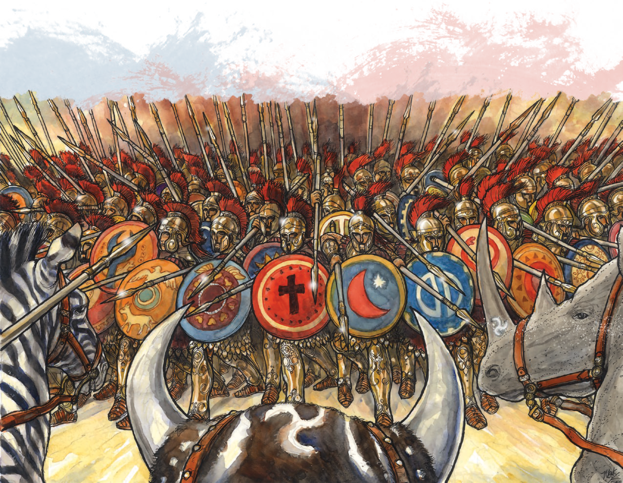 Argraths väg till tronen: Från Second Battle of Moonbroth till Prince of Sartar The Sartarite Army Charges