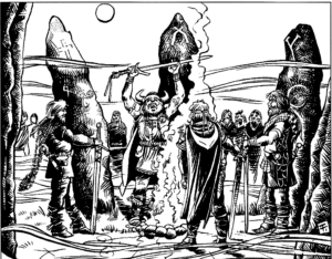 The Six Stones temple, also known as Indrodar’s Necklace,is the most important temple to Humakt is Sartar