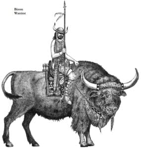Bison cavalry