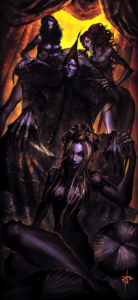 In the heart of the Kingdom of Sartar lies the Upland Marsh, home to the eternal Delecti the Necromancer. He and his Dancers of Darkness bid you welcome...