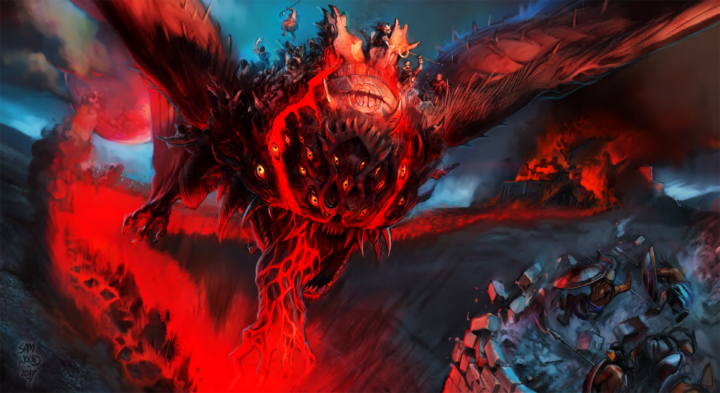 ?/t The Crimson Bat at full power