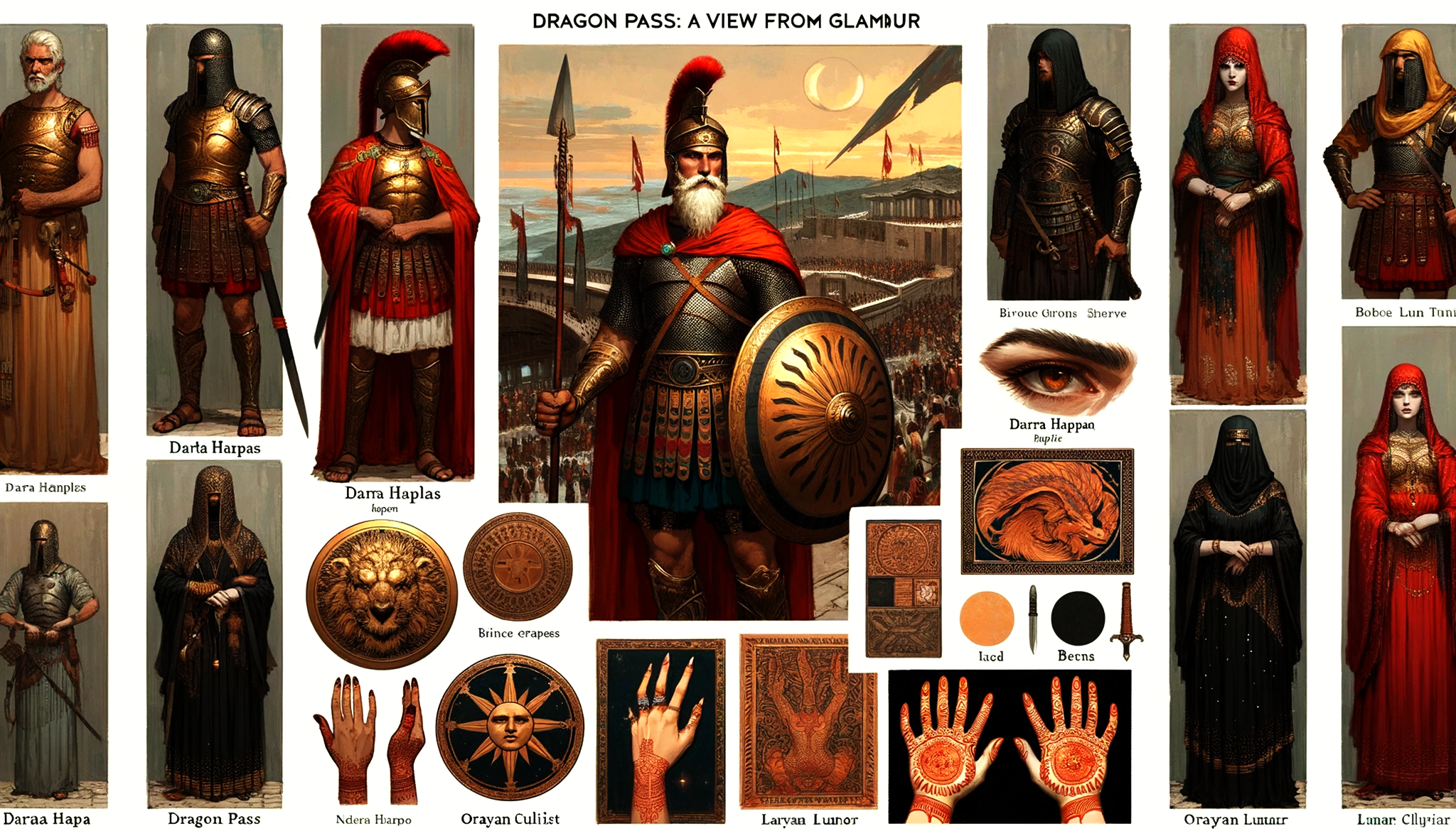 Dragon Pass: En vy från Glamour år 1627 ST Dragon Pass_ A View from Glamour in 1627 ST