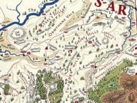 Hiording clan lands map