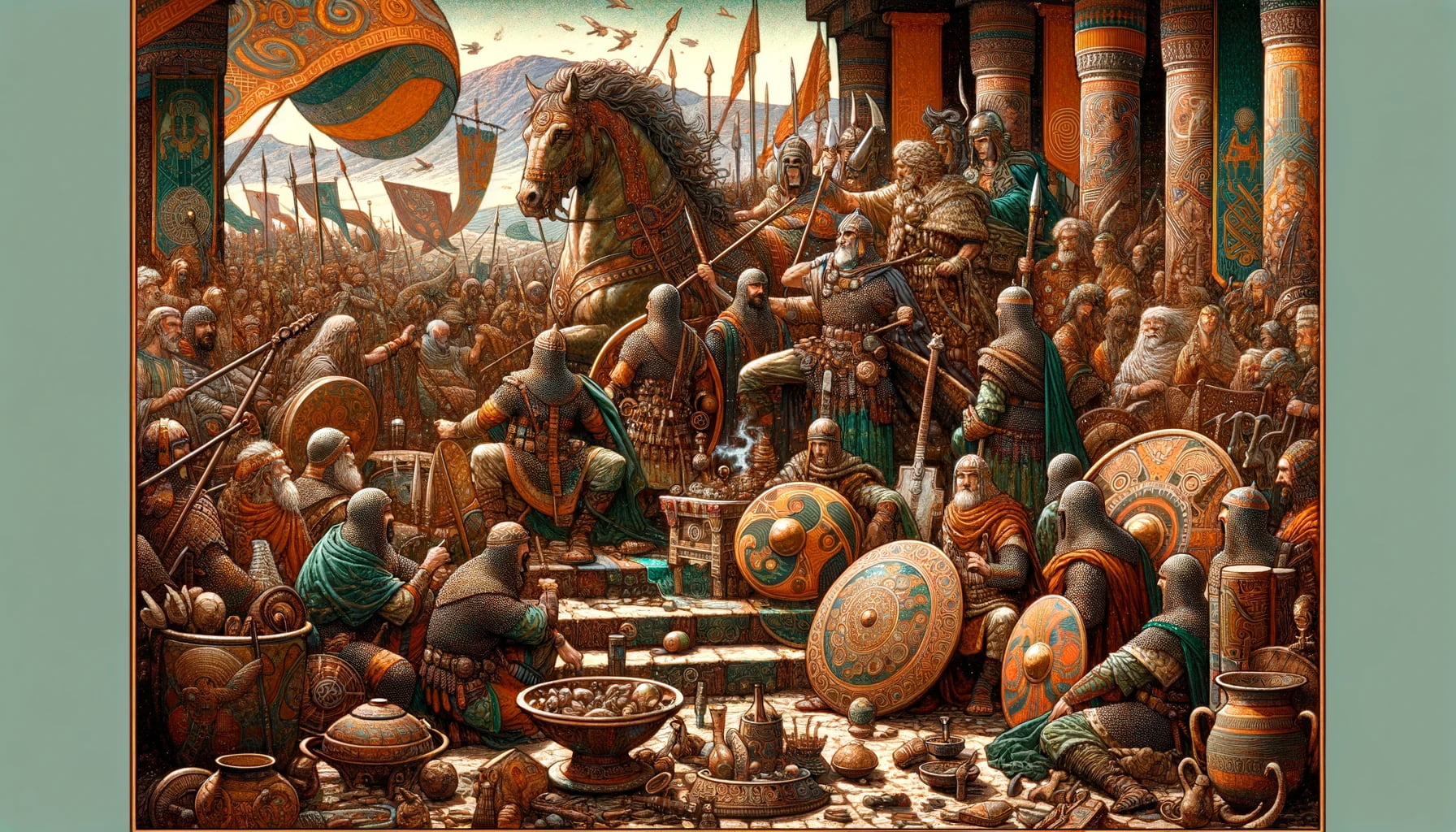 Stölden av jättens boskap Röda kor och stora skatter